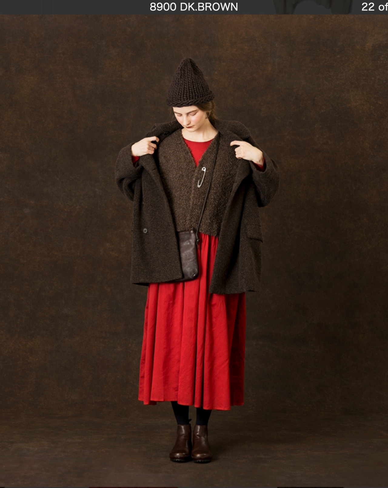 11月中旬入荷予定:maison de soil(メゾンドソイル)JNMDS2451RECYCLE BOA WOOL DOUBLE OVER COAT