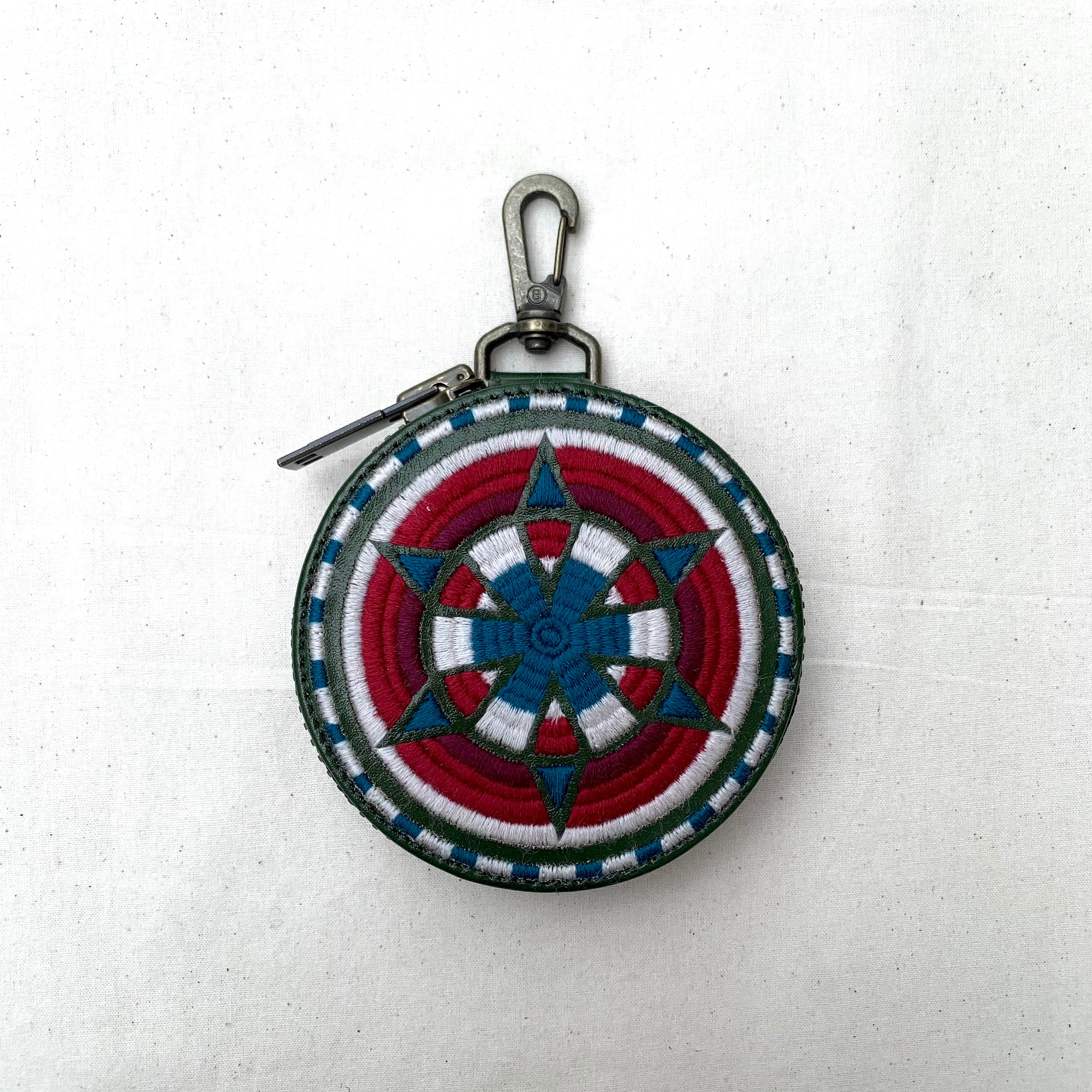 blackmeans】CIRCLE POUCH (GREEN) | HEIGHTS Online Store