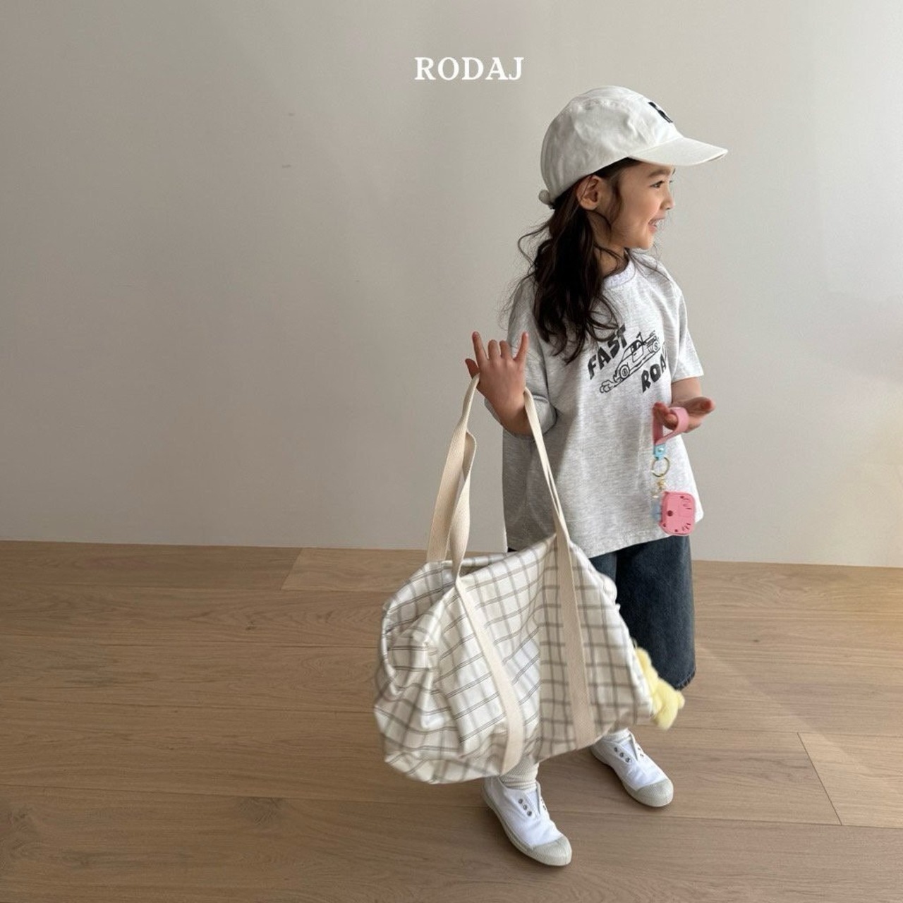 【roda J】FAST ROAD Tシャツ メランジ 80~100cm - 3