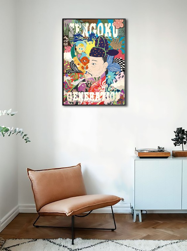 アートポスター フレーム付き オリジナル ストリート系 おしゃれ かっこいい 青 インテリア M Art Club アートポスター フレーム付き オリジナル ストリート系 おしゃれ かっこいい 青 インテリア M Art Club