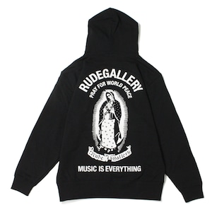 【RUDE GALLERY】ルードギャラリー  MARIA HOODIE (BLACK)  プルオーバーパーカー