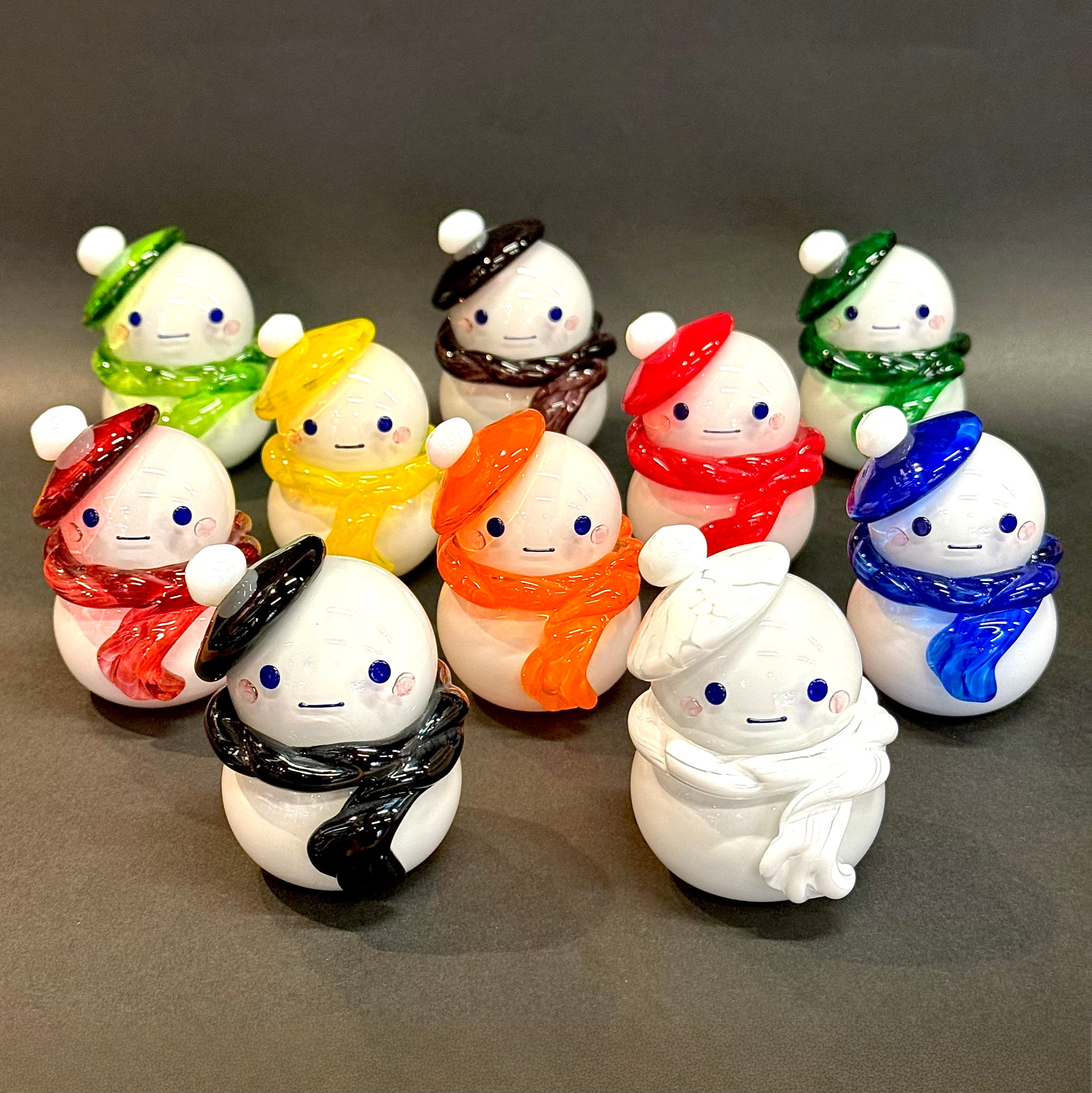 雪だるま ～SnowMan～ (全10色) | グラスアートエヌプラス
