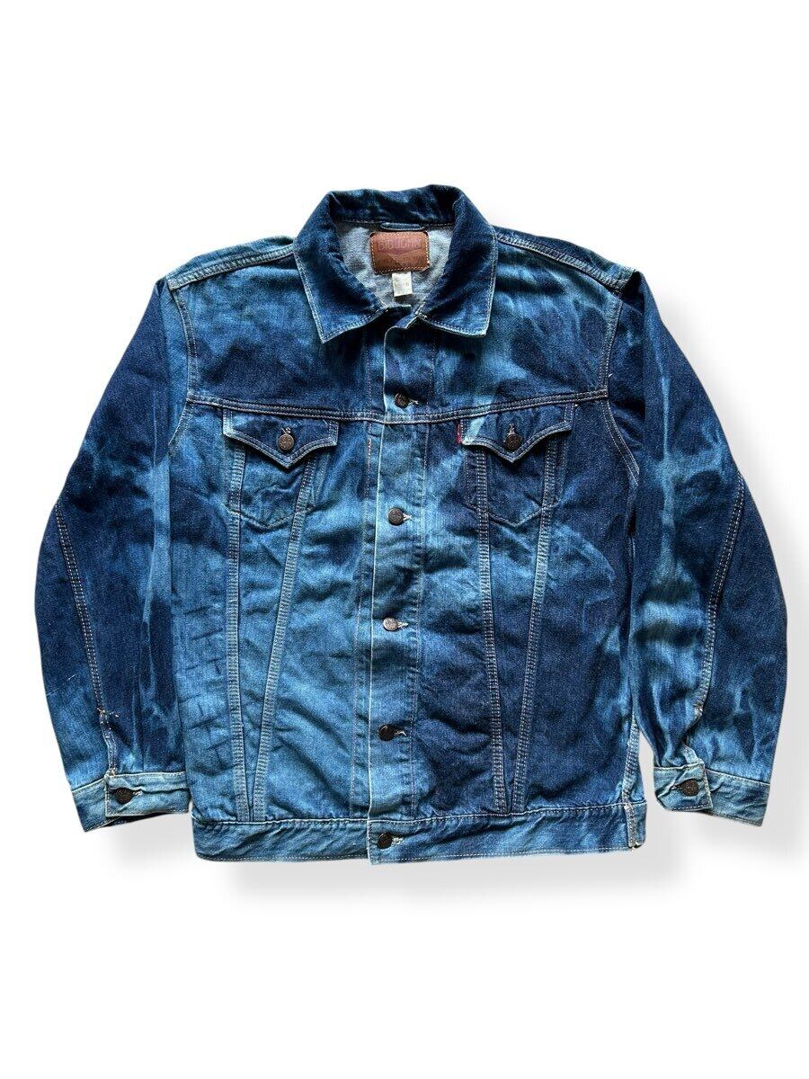 00's Manchury Gimmick Black Denim Jacket | Culture Club