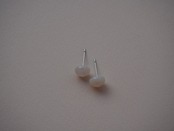 【 WAVE 】White shell pierce (small)