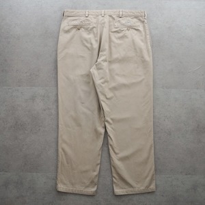 90s Polo by Ralph Lauren POLO CHINO "BARLOW" "made in USA" beige [W38.5L28相当] 古着