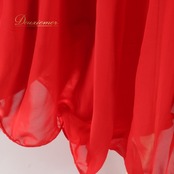 社交ダンス 衣装 スタンダード ドレス ワンピース パーティドレス レッド系 赤 チョーカー prima boutique プリマブティック フロート 長袖 社交ダンスドレス フロート付き ドレスワンピース パーティ用 ドレス 赤色 伸縮性 大人用 フリル デザイン 体型カバー おしゃれ イベント用 モダンダンス用 女性用 ダンス衣装 競技用ドレス 格安 ドレスアップ 着心地抜群