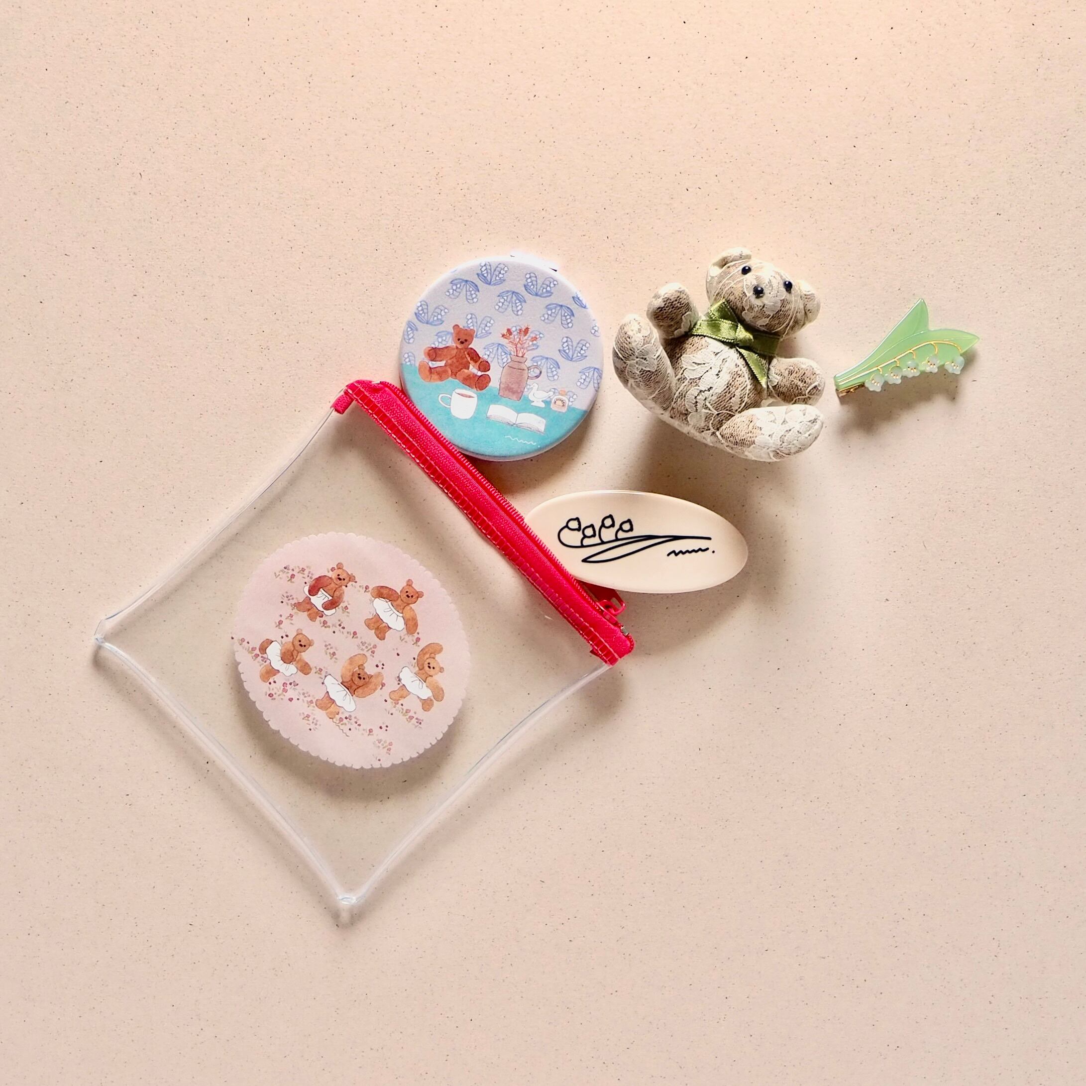 clear pouch S