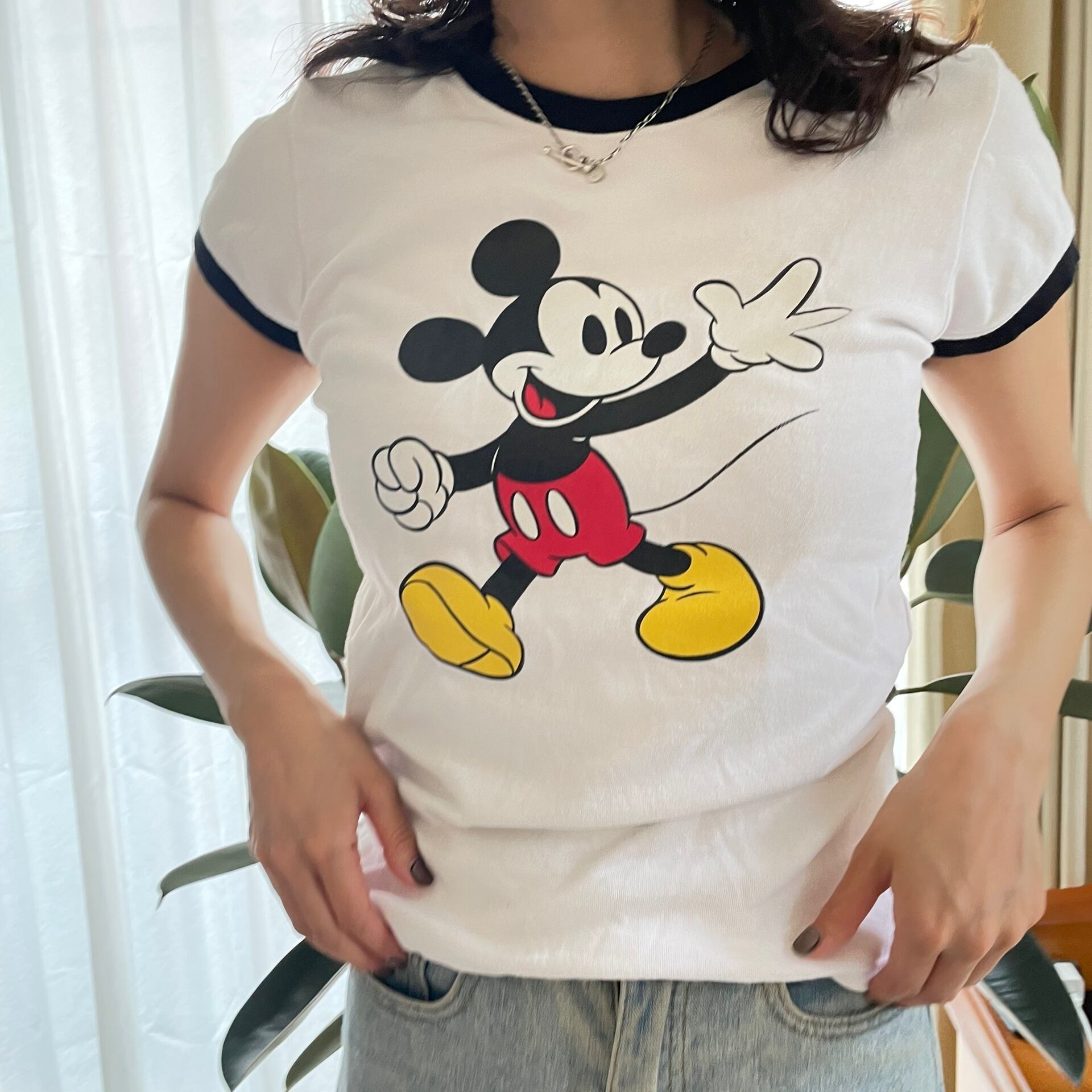 Mickey trim shirt