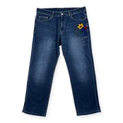 CASTELBAJAC カステルバジャック BIGロゴ入り デニム パンツ ジーンズ サイズ 50 /メンズ