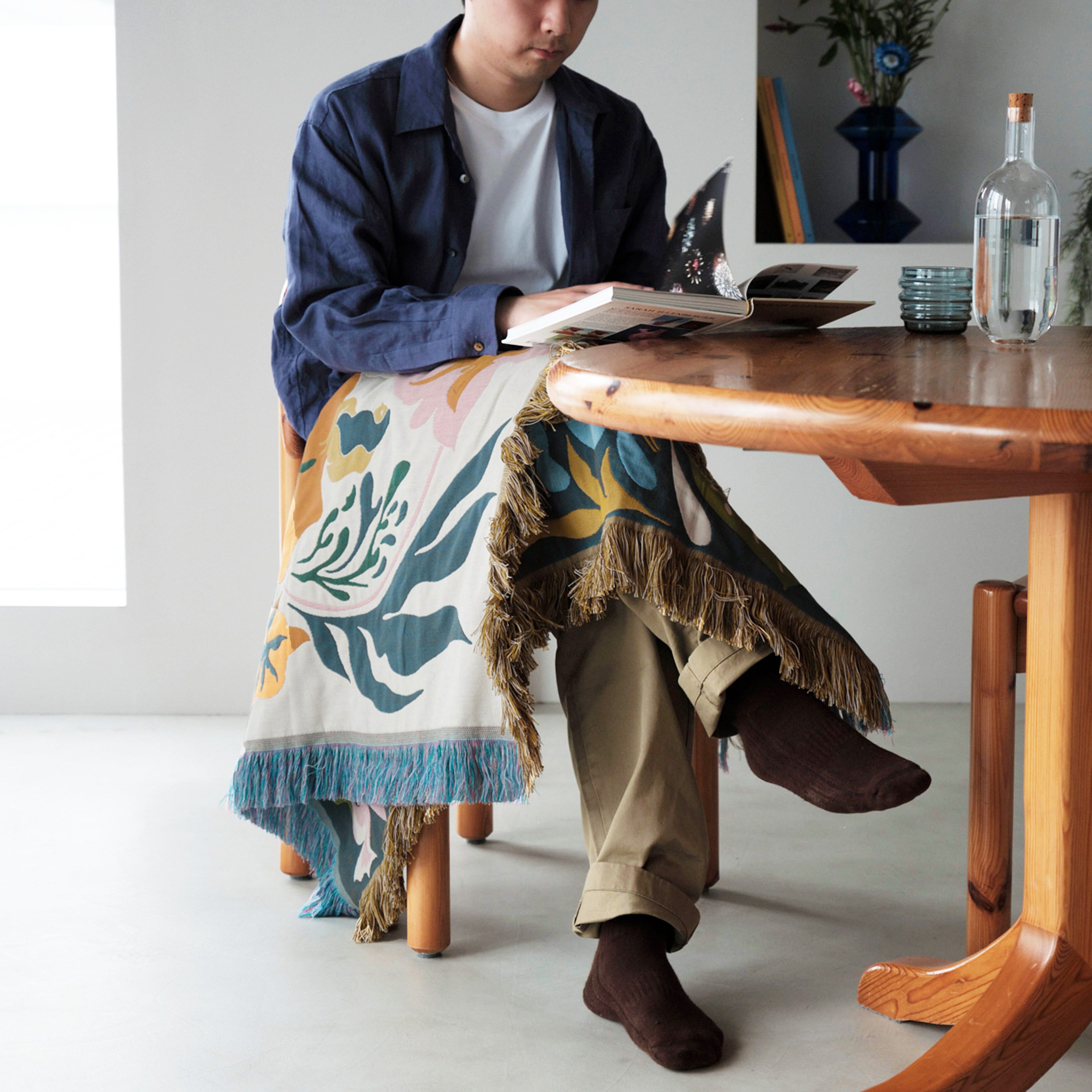 ハーフブランケット “シズカナイズミ” | Rough since 2016