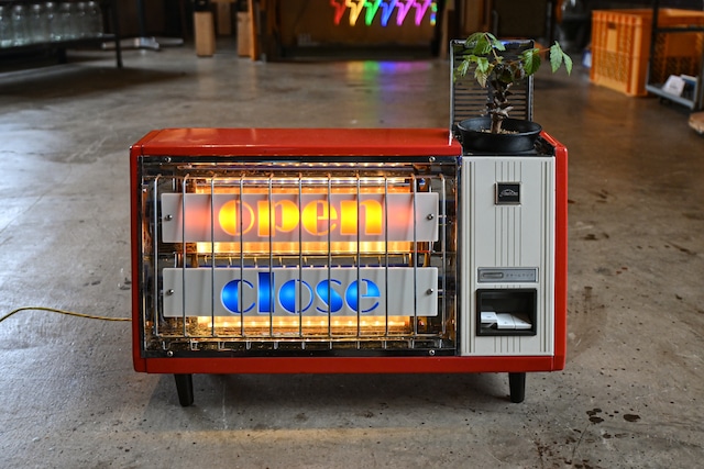 Retro heater Sign light
