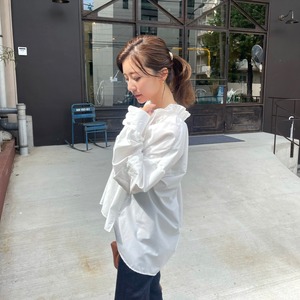 French Frill Blouse  WH (水野佐彩さんコラボ)