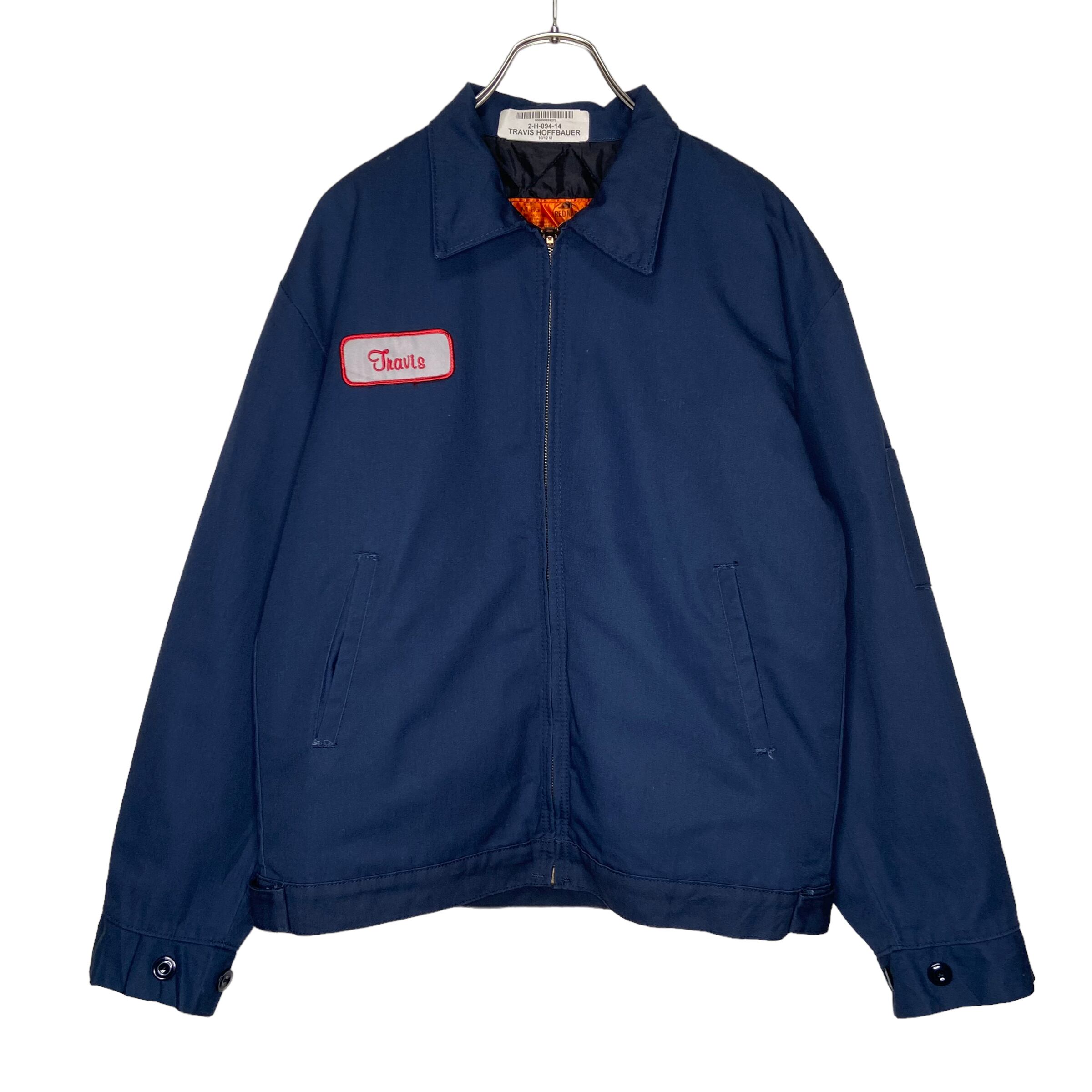 90's】RED KAP ワークジャケット M ワッペン キルティング Vintage