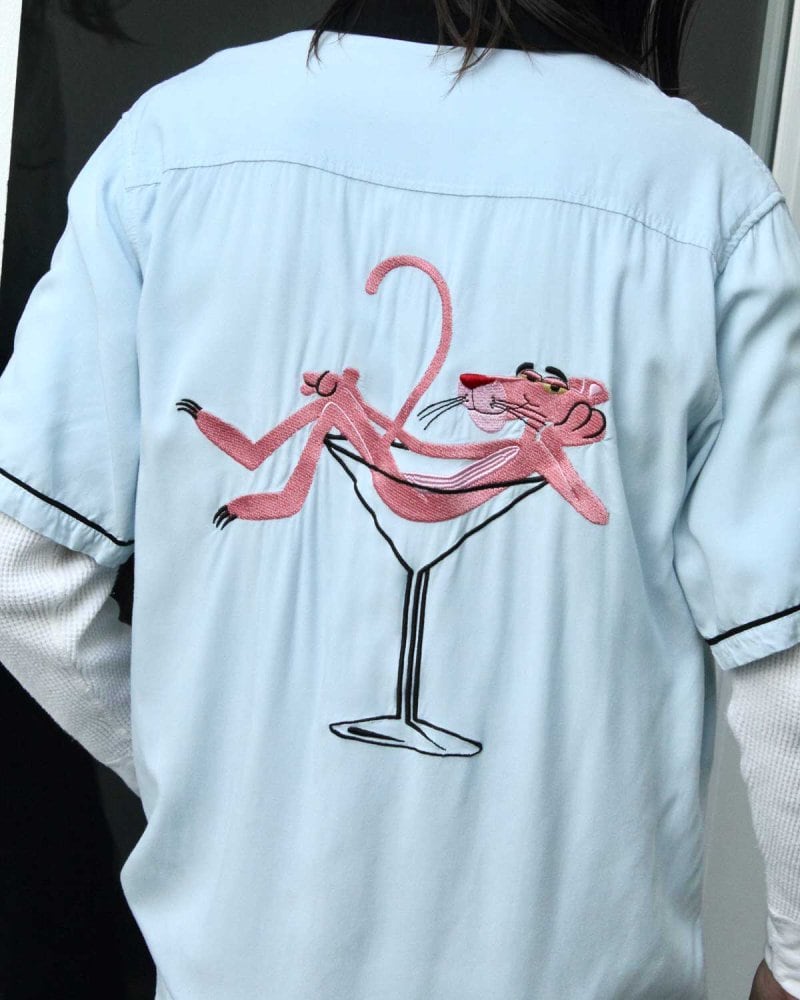 HUF Pink Panther Bowling Shirt 【公式通販】