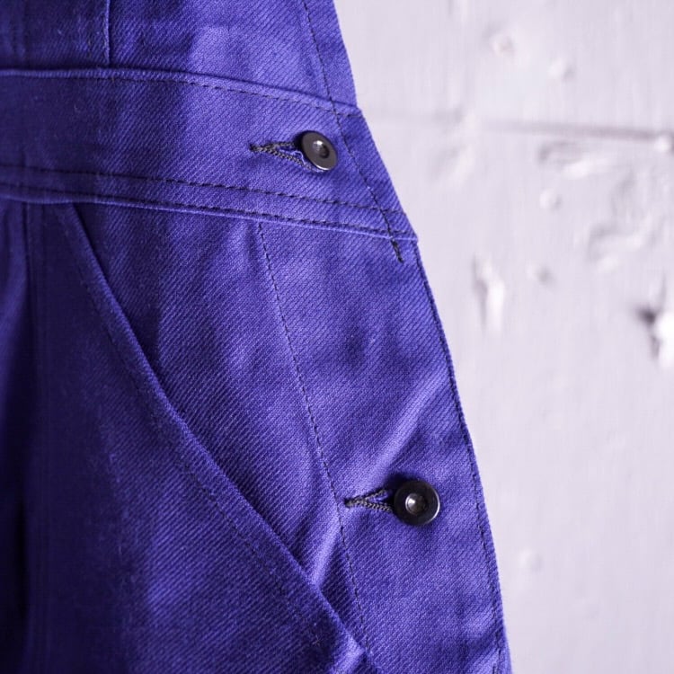 Deadstock] 60's Adolphe Lafont Cotton Twill Salopette W35〜36