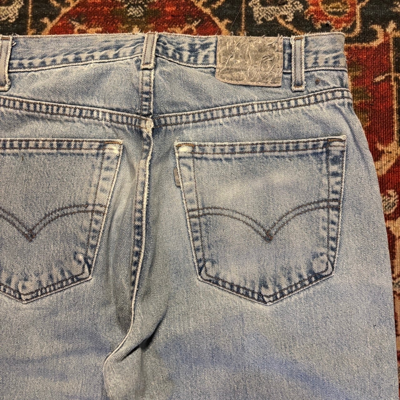90s USA製 Levi's Silber Tab LEAN シルバータブ デニムパンツ W32 L30