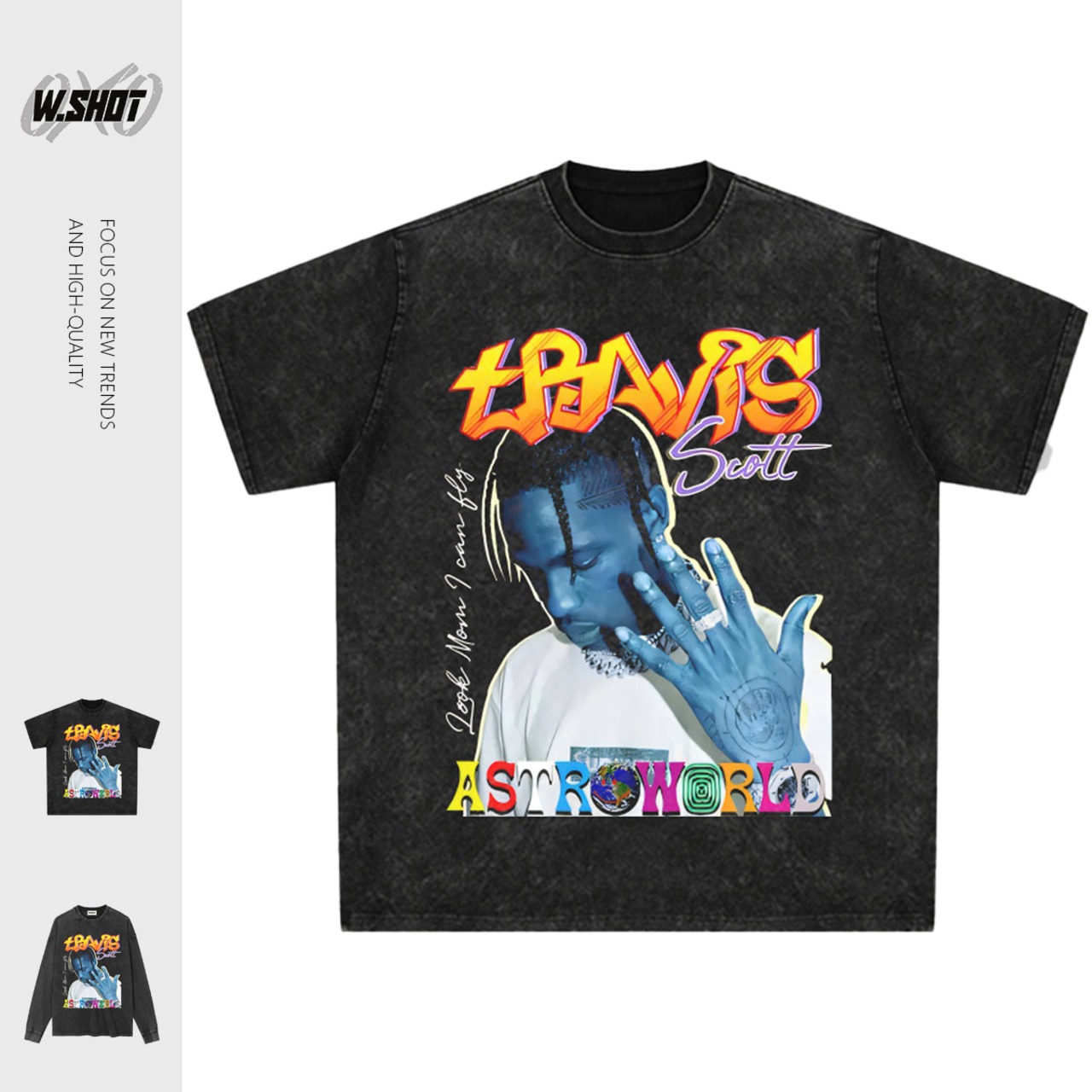 VINTAGE ストリート TravisScott Tシャツ T896