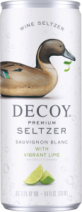 デコイ　プレミアム　セルツァー　ソーヴィニヨン・ブラン　＋　ライム　ＮＶ　Decoy Premium Seltzer Sauvignon Blanc with Vibrant Lime NV Canned Wine
