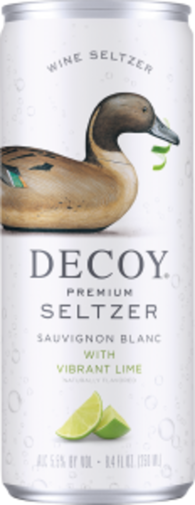 デコイ　プレミアム　セルツァー　ソーヴィニヨン・ブラン　＋　ライム　ＮＶ　Decoy Premium Seltzer Sauvignon Blanc with Vibrant Lime NV Canned Wine