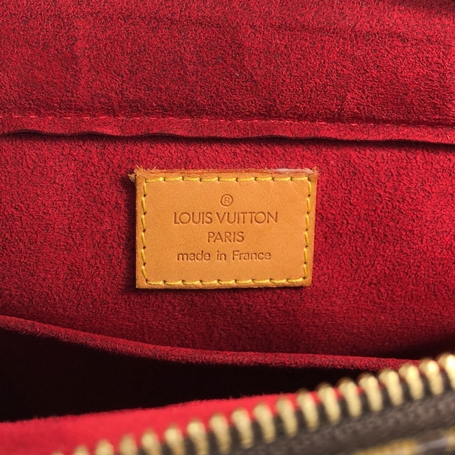 LOUIS VUITTON ルイヴィトン モノグラム ショルダーバッグ ブラウン PVC レザー セミショルダーバッグ ヴィバ・シテ MM M51164 vintage ヴィンテージ オールド w5ixn2