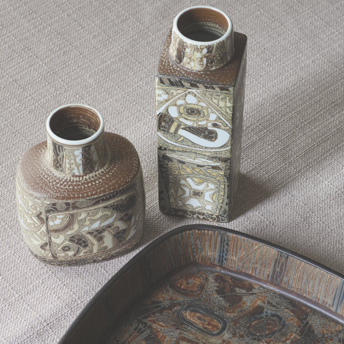 Royal Copenhagen ロイヤル・コペンハーゲン BACA バッカ 110mm角皿