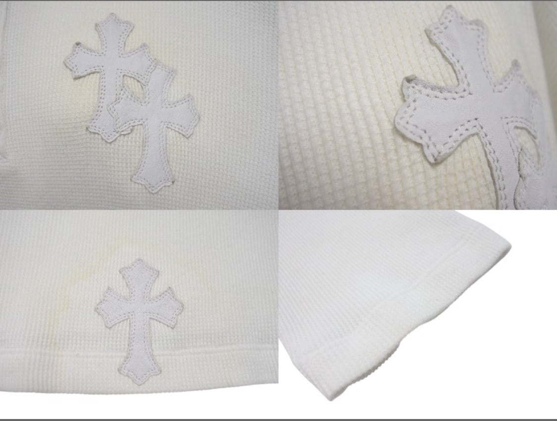 CHROME HEARTS クロムハーツ 長袖Tシャツ ロンT サーマル セメタリー