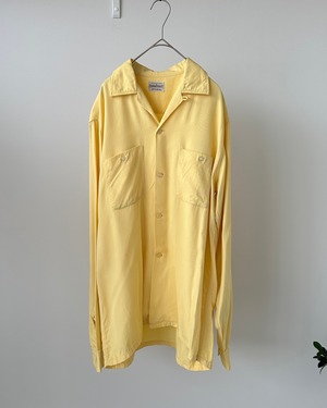 -Town Craft- Vintage 50-60s M Rayon Shirt