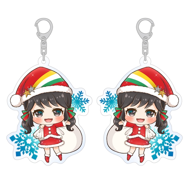 【クリスマスアクリルキーホルダー】舞生ユナ