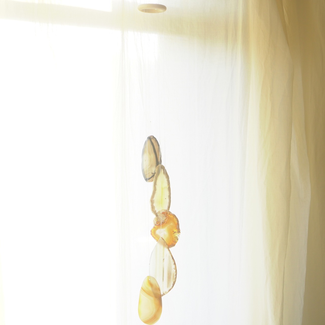 Caramel Latte 03 - アゲートヒーリングチャイム / Agate Sun Catcher Wind Chime 457