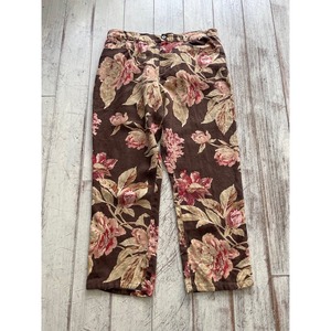 -ralph lauren- flower design linen pants
