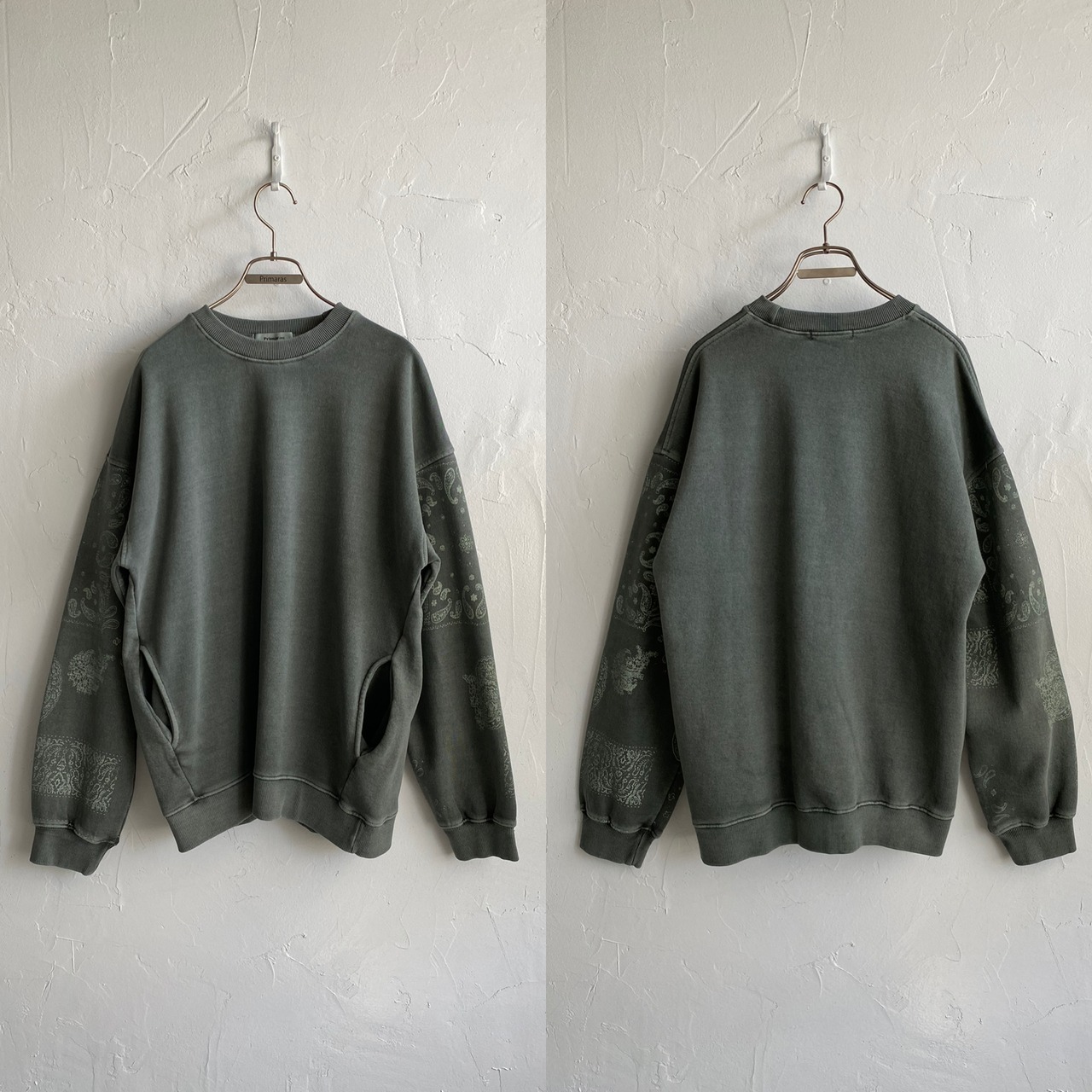 Vintage  Pigment Design Big SW／khaki