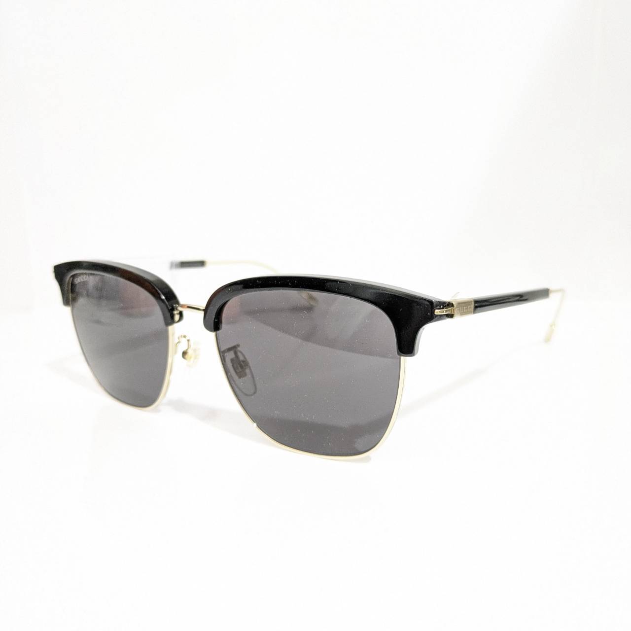 【GUCCI】ブローメタルフレーム サングラス ゴールド・ブラック