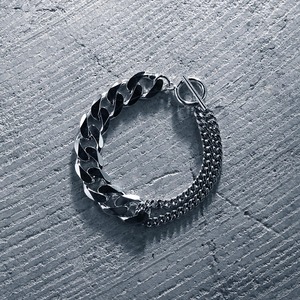 more big flat & middle chain bracelet [BB1] / Y2010KHB0907