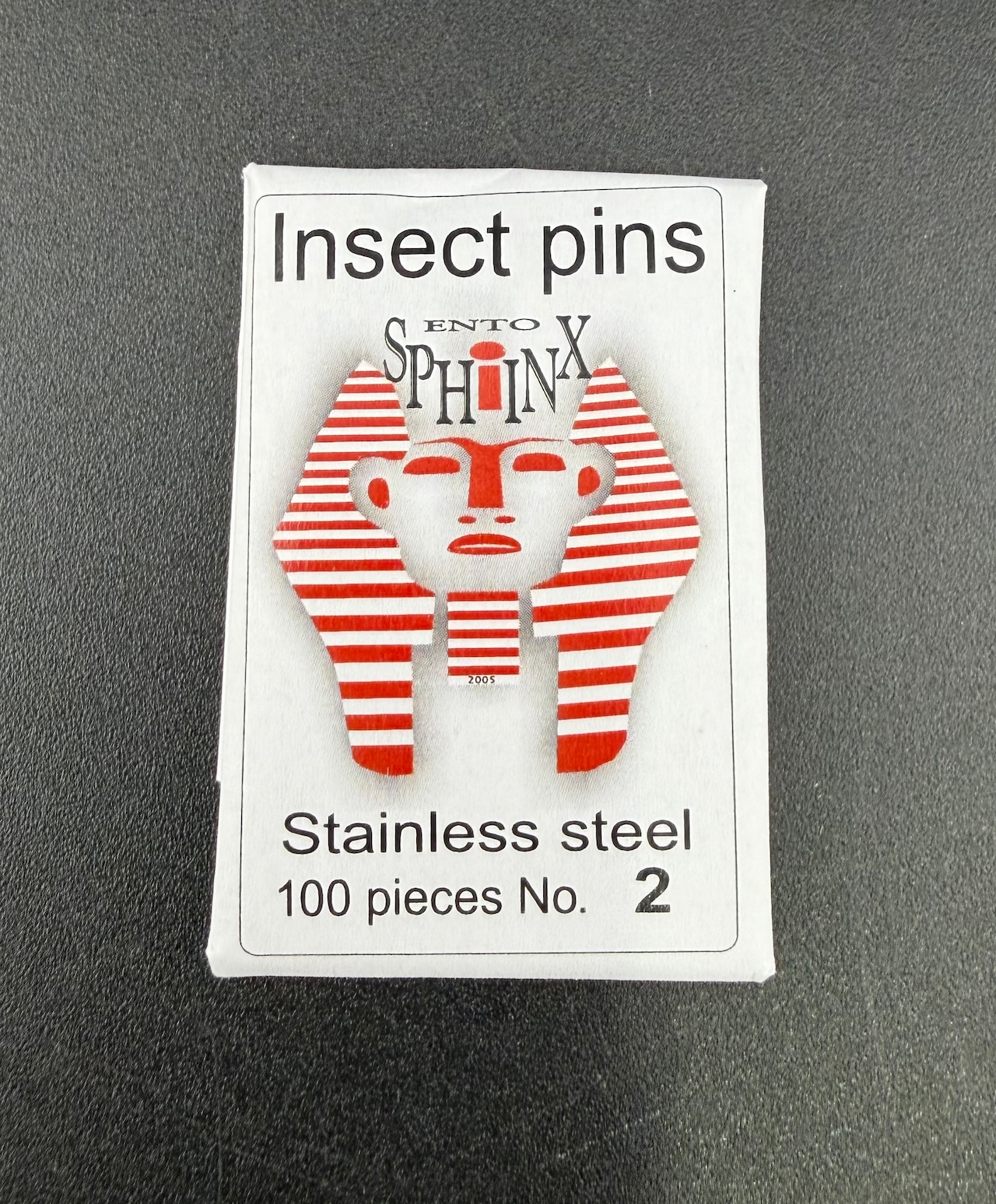 【標本針】Ento Sphinx Insect Pins 2号 100本