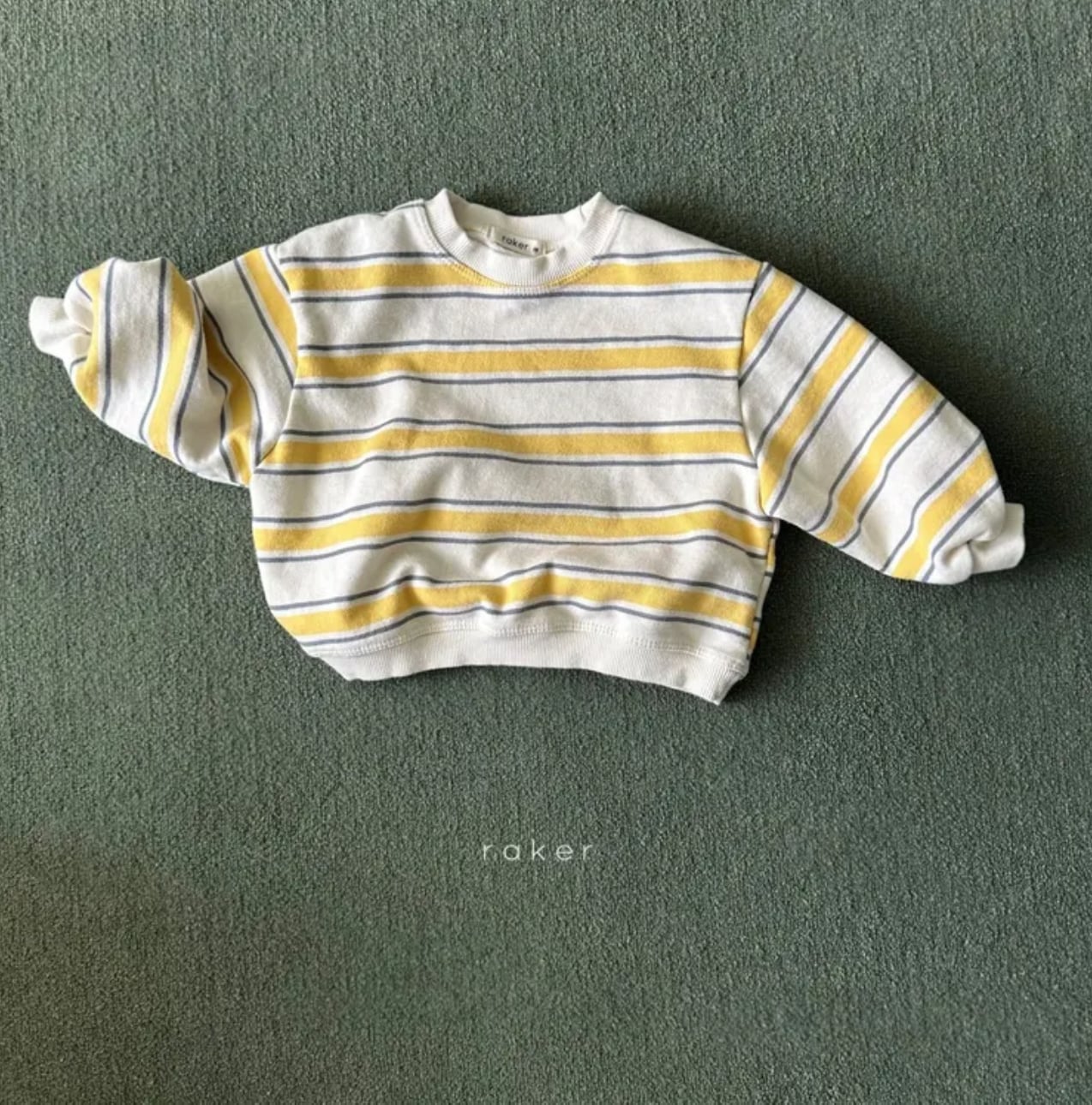 【即納】raker/ 3color stripe mtm