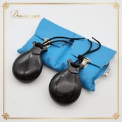 フラメンコ 小物 パリージョ カスタネット CASTANUELAS DEL SUR 楽器 小道具 ペア 両手 模様 黒 水色 白 ケース ケース付き 練習 レッスン ステージ イベント 艶 光沢 パフォーマンス 柄 おしゃれ ブルー系 ホワイト系
