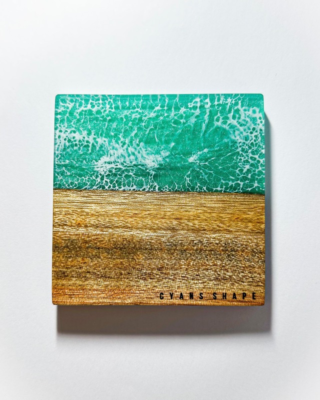 SquarePlate/Coaster 楠×SeaGreen