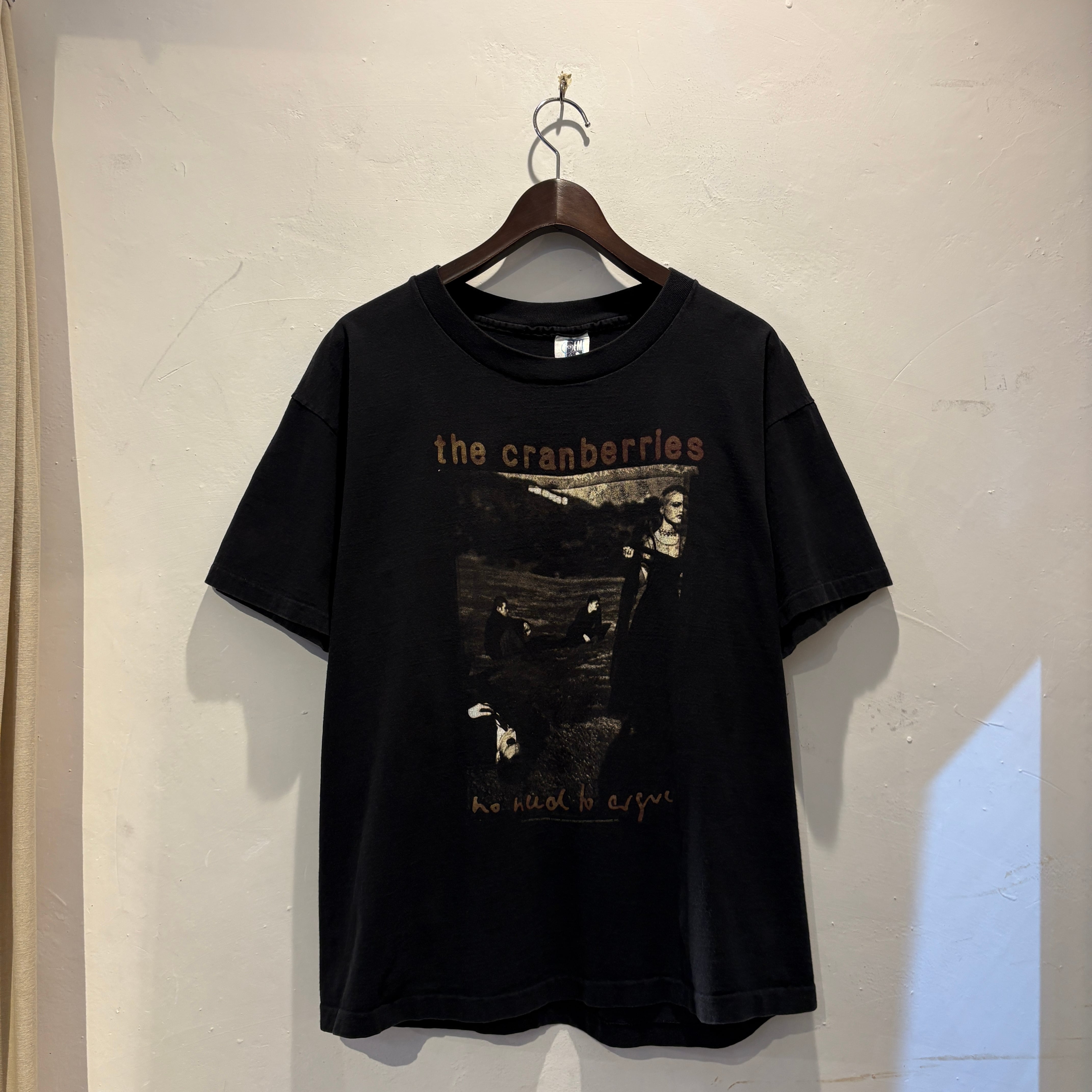 ヴィンテージ　バンドTシャツ The Cranberries クランベリーズ 超希少☆” 90s the cranberries Band Tee size:XL (BLACK) ザ