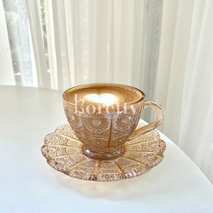 【CUP】レトロ紅茶ティーコップセット