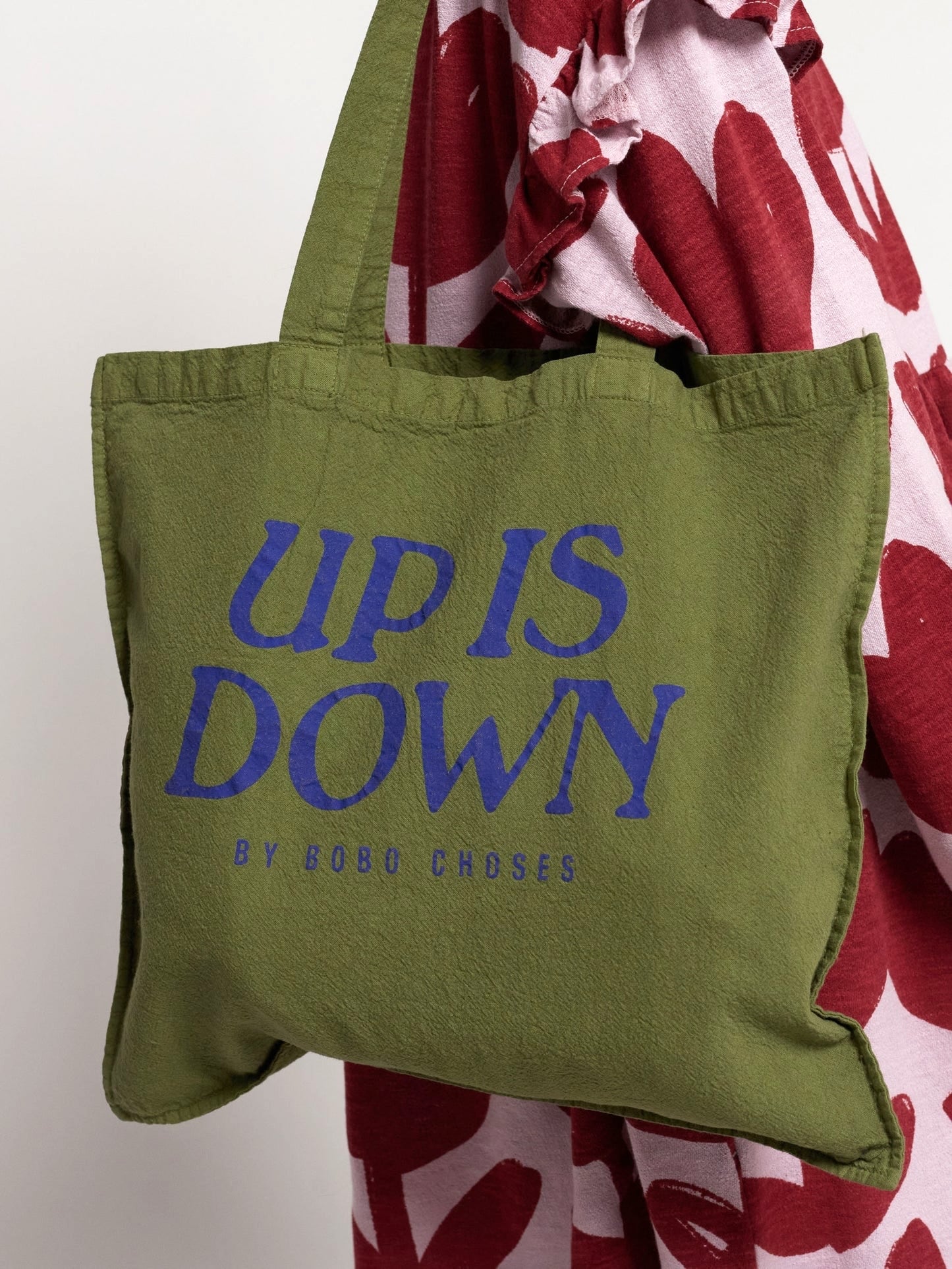 sold out» BOBO CHOSES Up Is Down green totebag | capucapu
