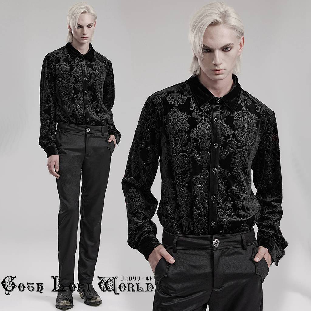 即納/送料無料】WY-1541CCM-BK レギュラーカラーダマスクジャガード