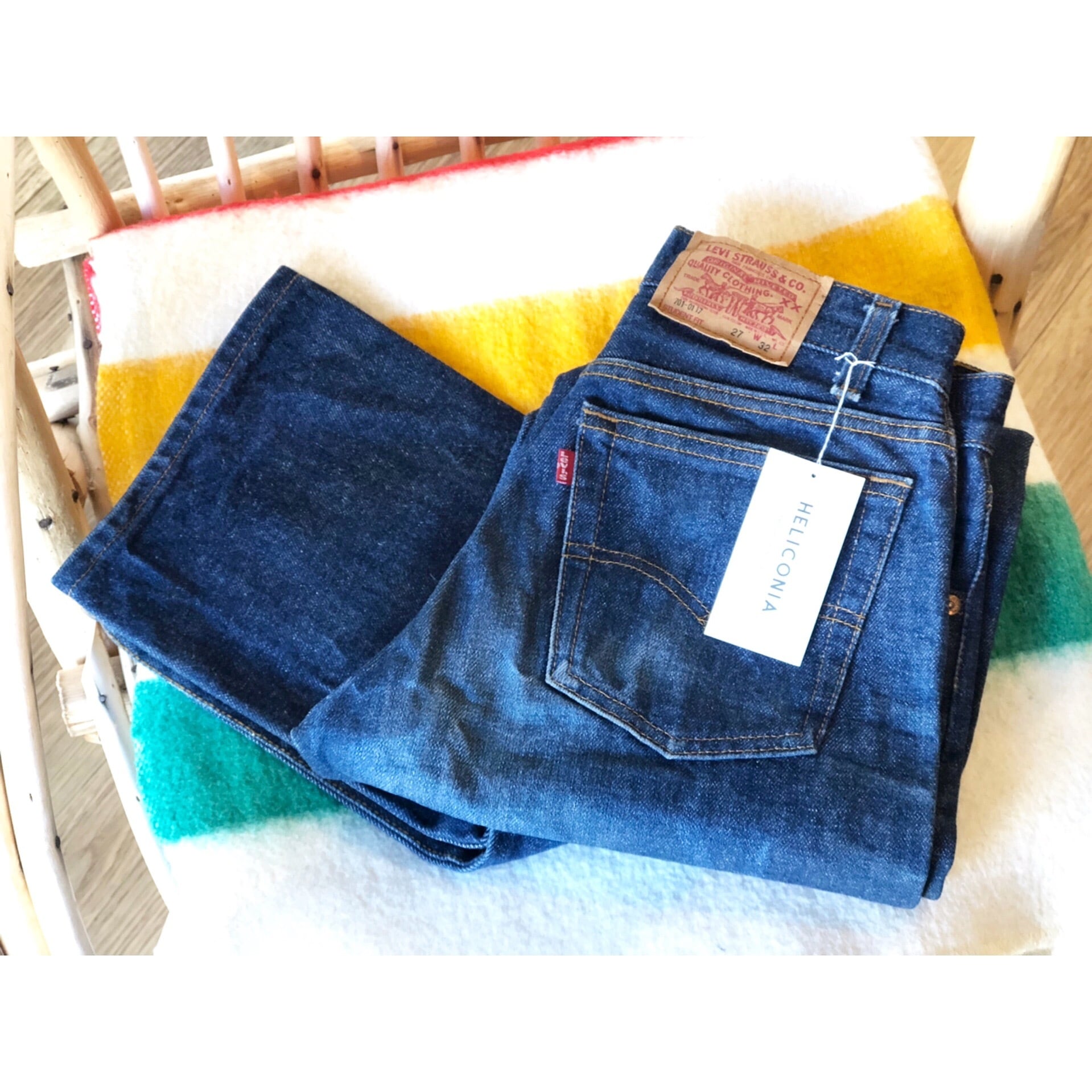 made in USA Levi's 701 student fit w27 | HELICONIA