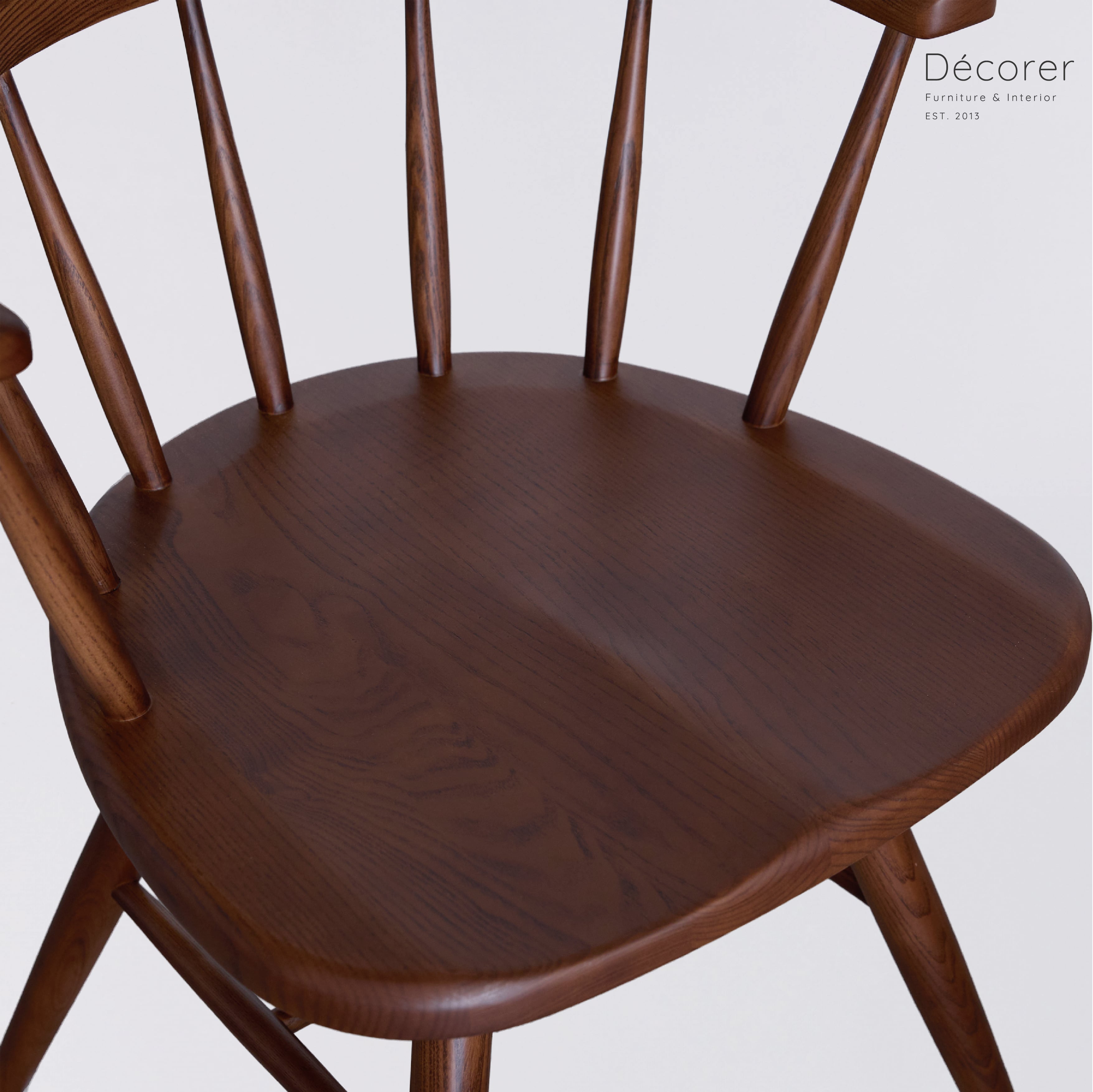 ウィンザーチェア　回転チェア　アッシュ材 Ash windsor chair No.213[回転] | DÉCORER