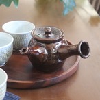 益子焼 えのきだ窯 急須 飴釉  Mashiko-yaki Tea pot  #268-1