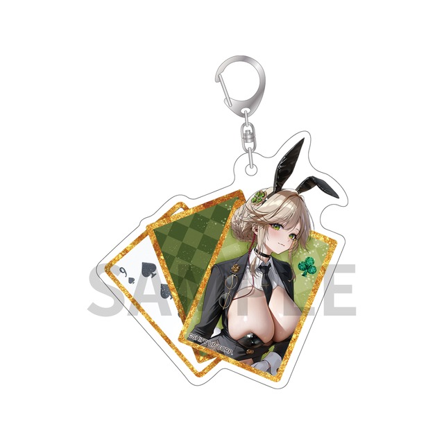 【ストア限定】NIKKE アクリルキーホルダー (BUNNY FAIR 2025) エード：エージェントバニー