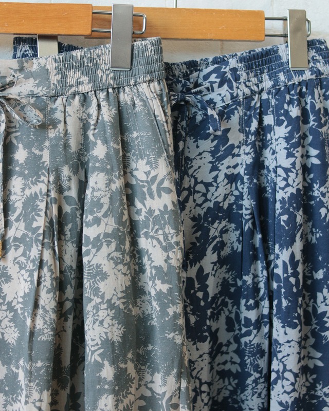【FURRY】パネルフレアパンツ 花がら　(260748)
