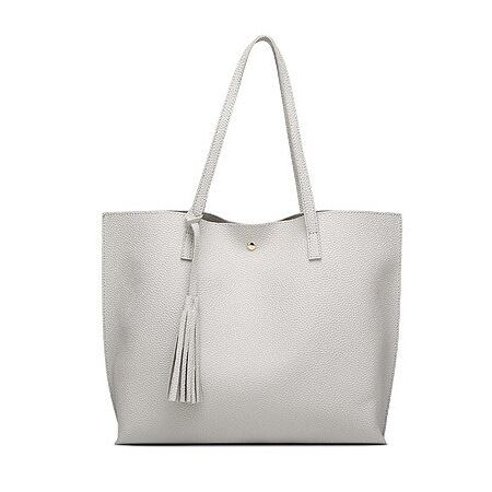 トートバッグ レディース マザーズバッグ グレー