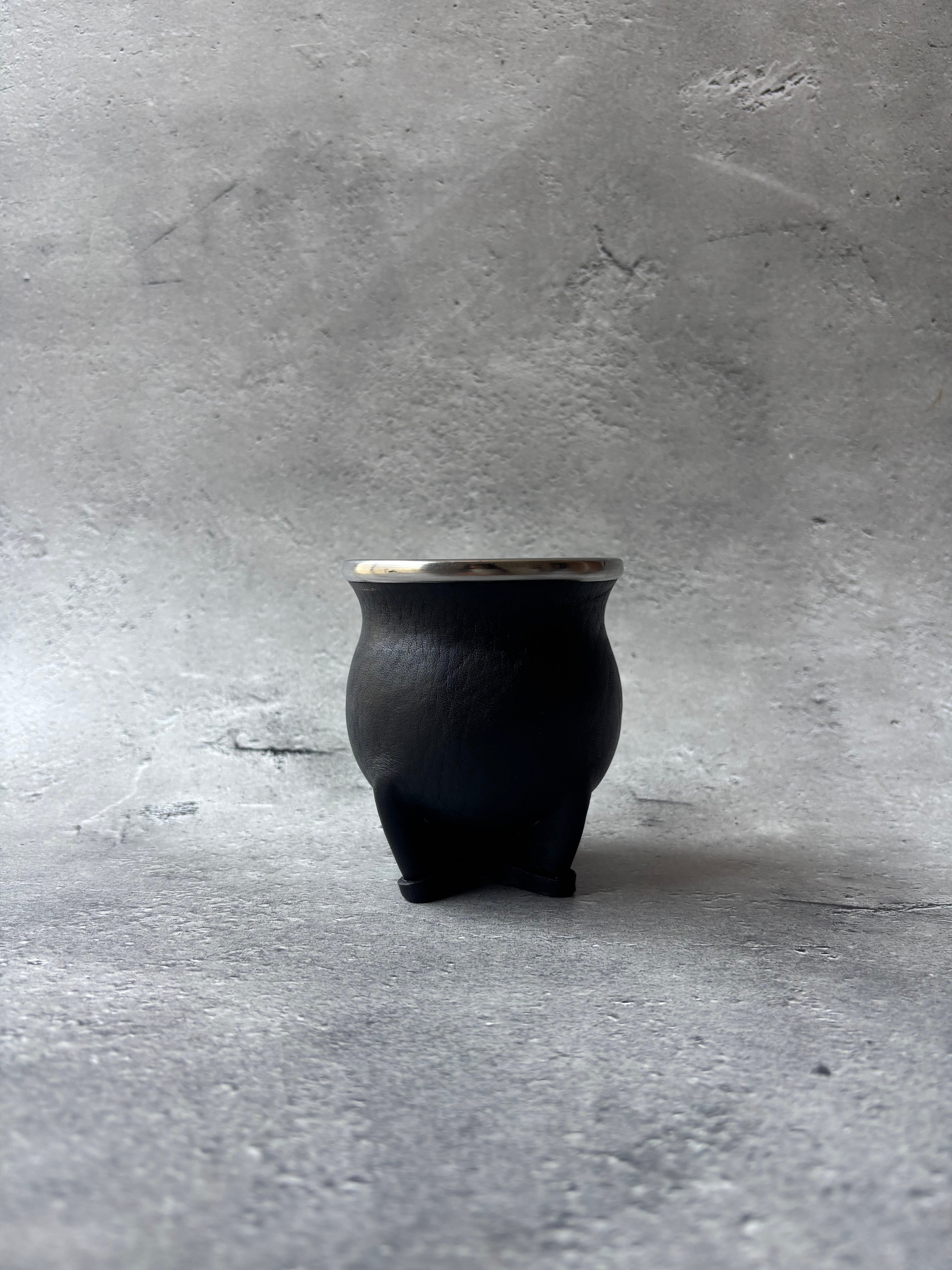 【マテ壺単品】Ebony Ceramic