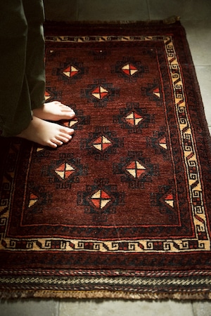 2110-Vintage Baluch rug