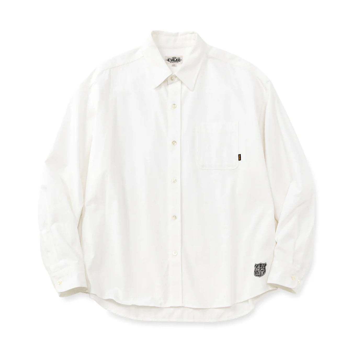 CALEE】COLOR DENIM SH(WIITE) | G.O.N.G